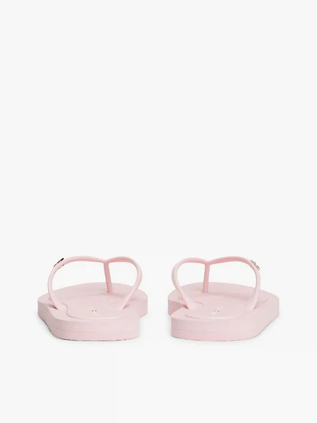 Chanclas con detalles de monograma Chanclas con detalles de monograma