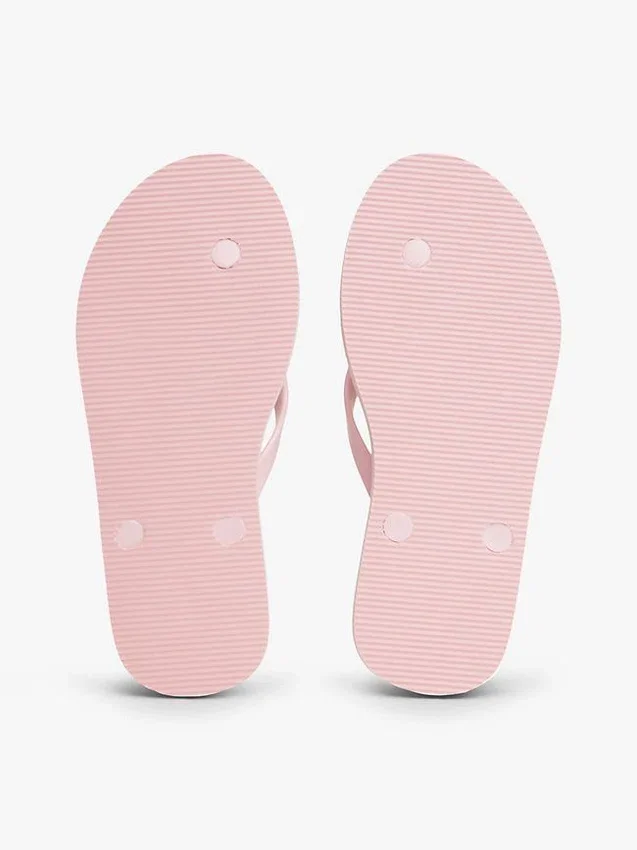 Chanclas con detalles de monograma Chanclas con detalles de monograma