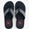 Chanclas de lino y cambray
