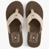 Chanclas de lino y cambray