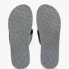 Chanclas de lino y cambray