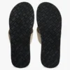 Chanclas de lino y cambray