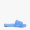 Chanclas de lona con monograma bordado Chanclas de lona con monograma bordado