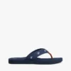 Chanclas de lona con monograma bordado Chanclas de lona con monograma bordado