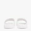 Chanclas de lona con monograma bordado