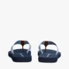 Chanclas de lona con monograma bordado Chanclas de lona con monograma bordado