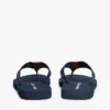 Chanclas de lona con monograma bordado Chanclas de lona con monograma bordado