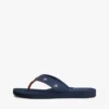 Chanclas de lona con monograma bordado Chanclas de lona con monograma bordado