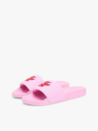 Chanclas de piscina con monograma bordado