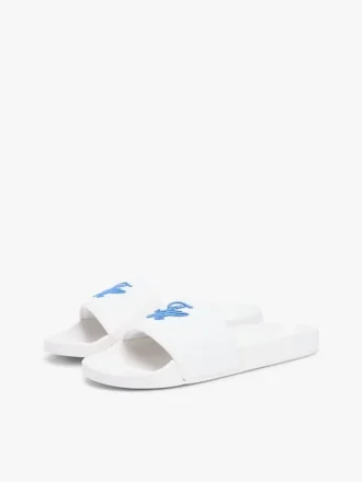 Chanclas de piscina con monograma bordado