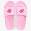Chanclas de piscina con monograma bordado