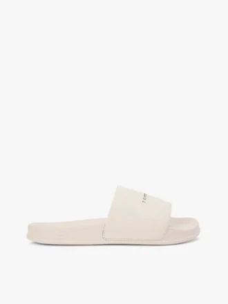 Chanclas de piscina con textura y logotipo de Tommy