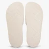 Chanclas de piscina con textura y logotipo de Tommy Chanclas de piscina con textura y logotipo de Tommy