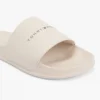 Chanclas de piscina con textura y logotipo de Tommy Chanclas de piscina con textura y logotipo de Tommy