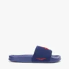 Chanclas de piscina de lona con monograma Chanclas de piscina de lona con monograma