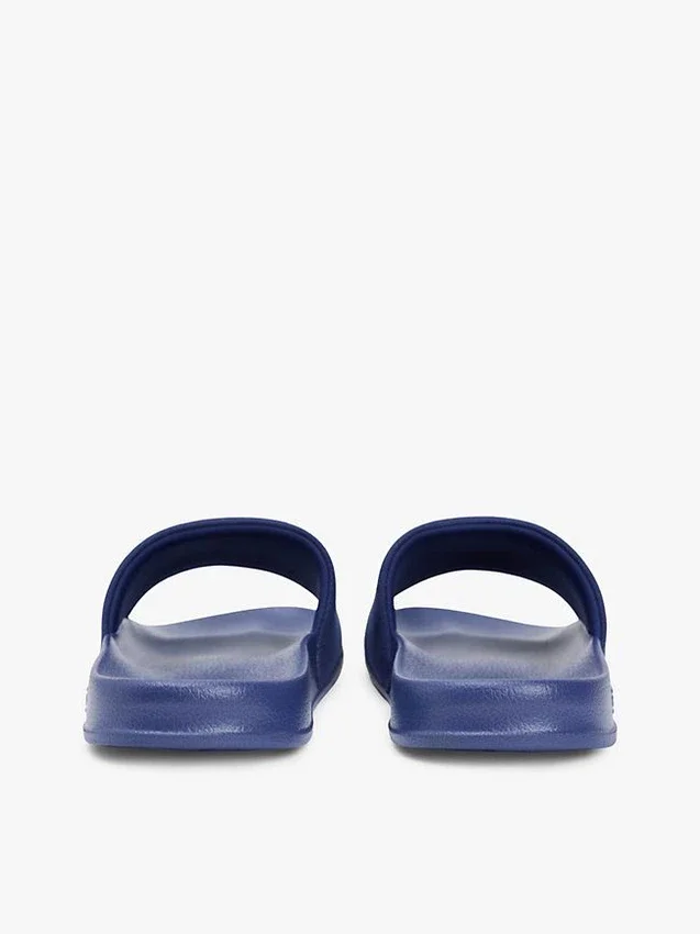 Chanclas de piscina de lona con monograma Chanclas de piscina de lona con monograma