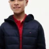 Chaqueta acolchada con capucha para niño