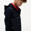 Chaqueta acolchada con capucha para niño