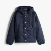 Chaqueta acolchada ligera con capucha Chaqueta acolchada ligera con capucha