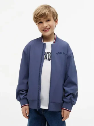 Chaqueta bomber con el logotipo de Hilfiger para niño