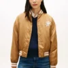 Chaqueta bomber universitaria repelente al agua