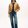 Chaqueta bomber universitaria repelente al agua