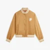 Chaqueta bomber universitaria repelente al agua