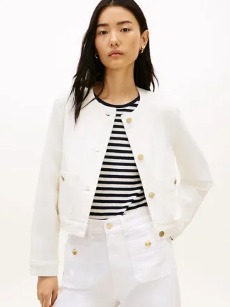Chaqueta de denim para mujer