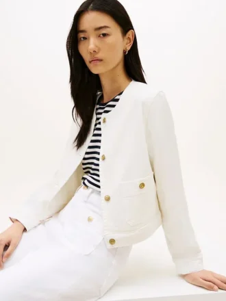 Chaqueta de denim para mujer
