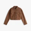 Chaqueta de lona teñida en prenda de Tommy Jeans Chaqueta de lona teñida en prenda de Tommy Jeans