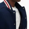 Chaqueta de tejidos mixtos New York Label Chaqueta de tejidos mixtos New York Label