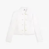 Chaqueta Ponte con múltiples bolsillos y botones dorados Chaqueta Ponte con múltiples bolsillos y botones dorados
