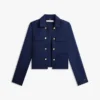 Chaqueta Ponte con múltiples bolsillos y botones dorados Chaqueta Ponte con múltiples bolsillos y botones dorados