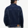 Chaqueta ranchera vaquera de lavado oscuro de Tommy Jeans Chaqueta ranchera vaquera de lavado oscuro de Tommy Jeans