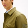 Chaqueta tipo camisa de sarga Chaqueta tipo camisa de sarga