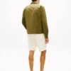 Chaqueta tipo camisa de sarga Chaqueta tipo camisa de sarga