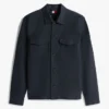 Chaqueta tipo camisa de sarga Chaqueta tipo camisa de sarga