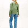 Chaqueta tipo camisa utilitaria oversize de sarga Chaqueta tipo camisa utilitaria oversize de sarga