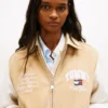 Chaqueta universitaria de ante Tommy Jeans Chaqueta universitaria de ante Tommy Jeans