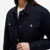 Chaqueta utilitaria con cinturón resistente al agua Chaqueta utilitaria con cinturón resistente al agua