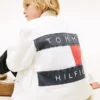 Chaqueta vaquera con logotipo de bandera para niño