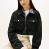 Chaqueta vaquera corta con cremallera de Tommy Jeans Chaqueta vaquera corta con cremallera de Tommy Jeans