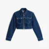 Chaqueta vaquera corta con cremallera de Tommy Jeans Chaqueta vaquera corta con cremallera de Tommy Jeans