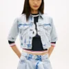 Chaqueta vaquera de manga corta Tommy Jeans Chaqueta vaquera de manga corta Tommy Jeans