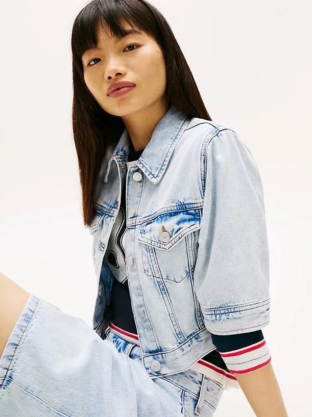 Chaqueta vaquera de manga corta Tommy Jeans Chaqueta vaquera de manga corta Tommy Jeans