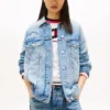 Chaqueta vaquera desgastada de Tommy Jeans