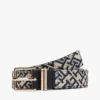 Cinturón de jacquard con monograma