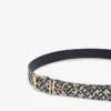 Cinturón de jacquard con monograma