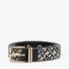 Cinturón de jacquard con monograma