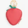 Colgante para bolso con monedero de fresa